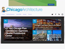 Tablet Screenshot of chicagoarchitecture.org